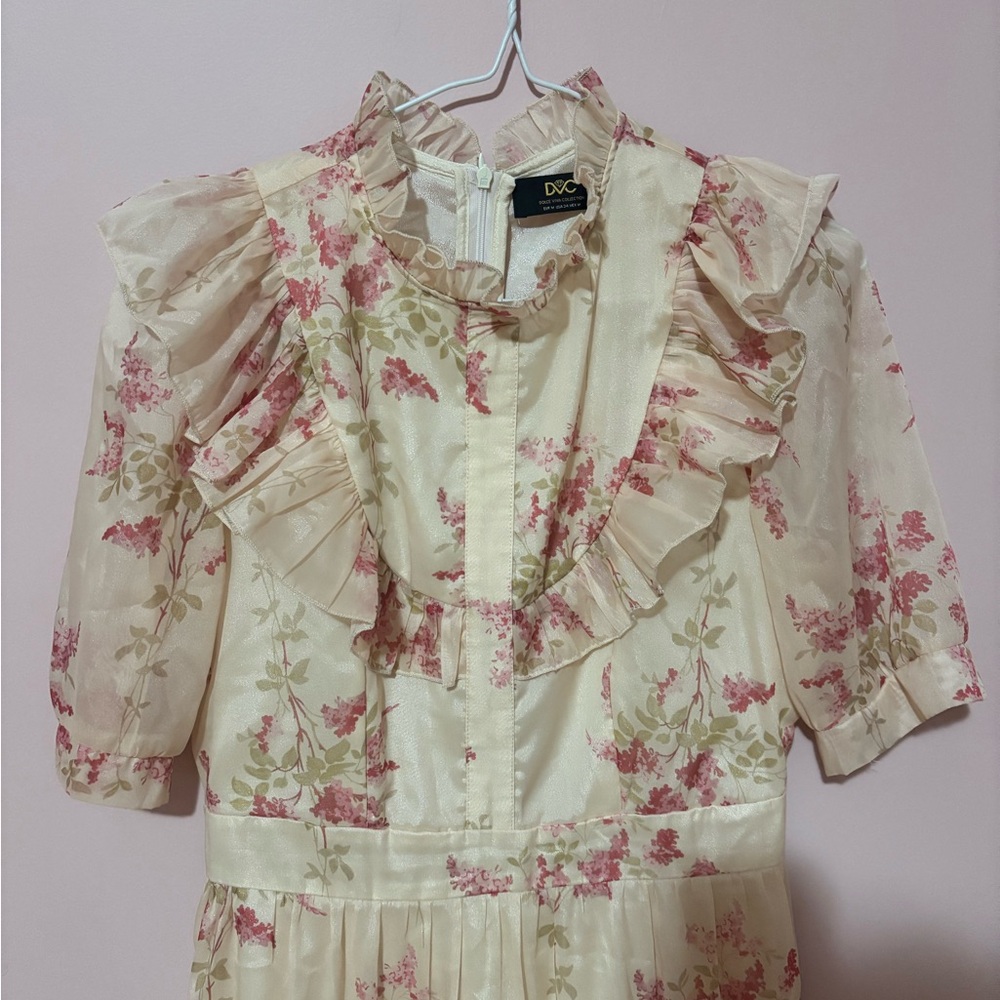 Floral Ruffle Dress - Picture 3 of 6